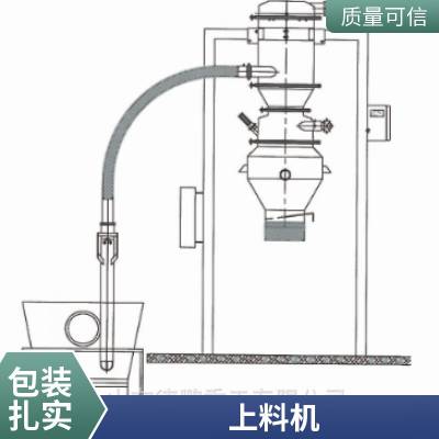 德鹏 移动式真空吸料机 全封闭不锈钢负压输送机 钼粉可定制给料