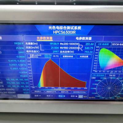 HPCS6300IR 定制款宽波段光谱分析仪 可接积分球 200nm-2500nm