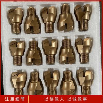 Φ45防突钻头 两翼18方通水型矿用钻具 高效组合钻尖