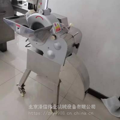 菠萝切丁机 地瓜切丁机品牌 冬瓜切片机泽信机械销售全国