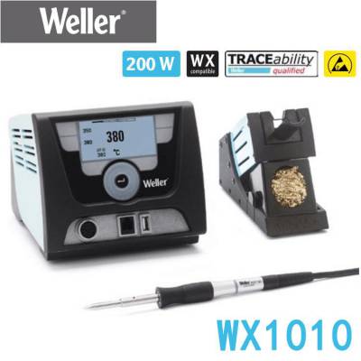 德国WELLER威乐WX10***功率智能数显恒温焊台WX1适配WXP120焊笔