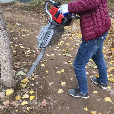 汽油轻便款移树机 多用途苗圃挖树机 轻巧快捷锯齿挖树机 润华