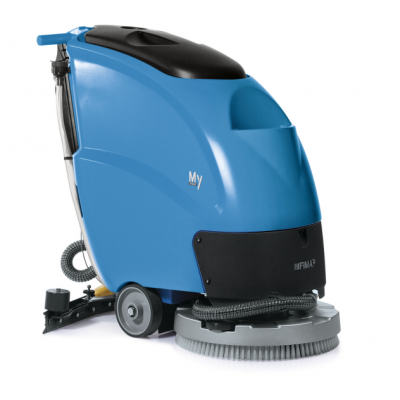 小型手推洗地机