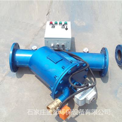 盈都手动在线清洗过滤器 304手摇刷式过滤设备