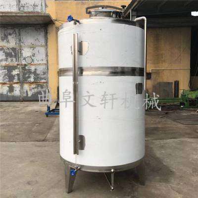 不锈钢储酒罐1吨2吨现货供应 文轩牌白钢罐 新品储酒罐