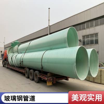 隆力康达 保温耐碱玻璃钢复合管道 耐用工业管材大批量海外发货