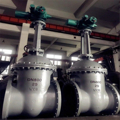 高温电动大口径法兰闸阀z41h10pdn400中压中型闸阀高质量
