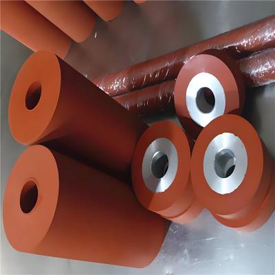 High temperature bronzing hot transfer printing rubber wheel