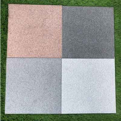 300×300灰色广场砖 公园绿化地面砖 户外生态地铺砖