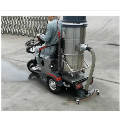 诺尘净三轮电动工业粉尘吸尘车学校工厂车间工业吸尘器ncj900