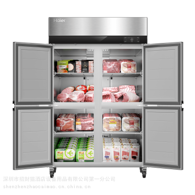 Haier/海尔 SL-986D4W 商用厨房冷冻冰箱 四门冰箱