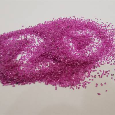 PFA PINK FUSED ALUMINUM OXIDE 粉红熔融铬刚玉F20 基本粒：1.18-1.0MM