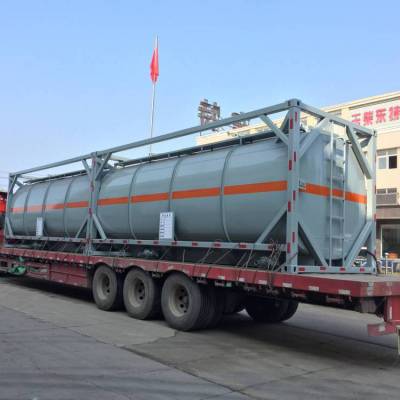 公路型3类易燃液体罐箱T14罐式集装箱制造工厂