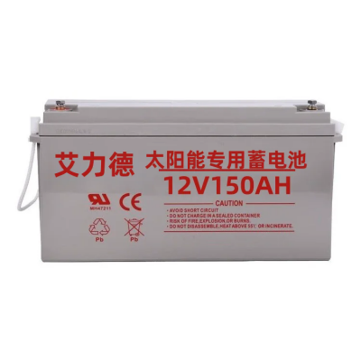 艾力德蓄电池6GFM-100 电压容量12V100AH内阻低容量够