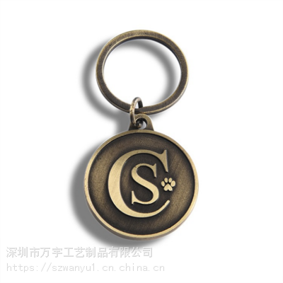 定制金属钥匙扣 创意旅游纪念钥匙扣 个性锌合金挂件小饰品