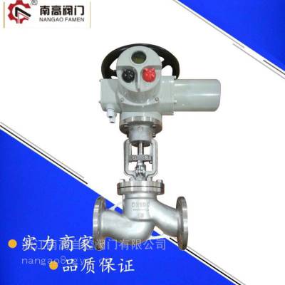 电动不锈钢/铸钢法兰截止阀J941W-16PDN300南高阀门生产