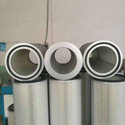 规格325*600两头通除尘滤筒 350*660除尘滤芯材质覆膜