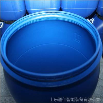 塑料化工桶智能化高速生产设备 200L蓝色双环桶生产线咨询
