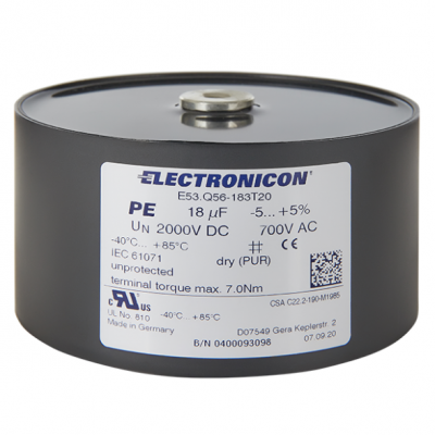 ELECTRONICON E51/E53/E55直流高压电容器，高性能电容器