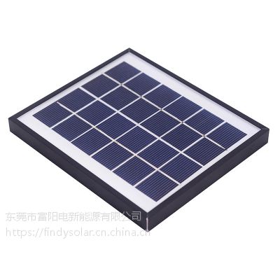 高效太阳能板 2.5W多晶太阳能板 6V太阳能板 太阳能发电板