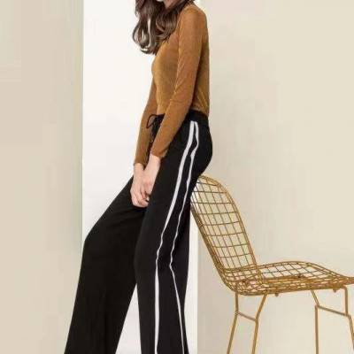 女式牛仔裤尾货 休闲百搭女裤 广州品牌折扣女装批发