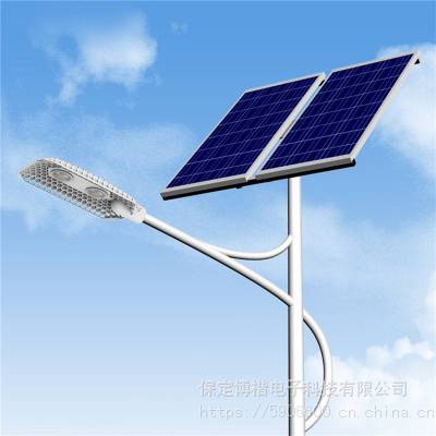 LED新农村太阳能路灯 户外防水小区太阳能路灯 6米单双臂太阳能路灯