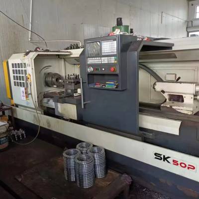 转让二手宝鸡sk50p数控卧式车床二手数控车床