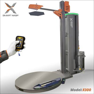 智能缠膜机S300低耗省材到打包机工作效***