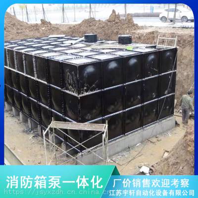 湖北省监利县310吨不锈钢消防水箱 选用合适结构2020年雅洁定制
