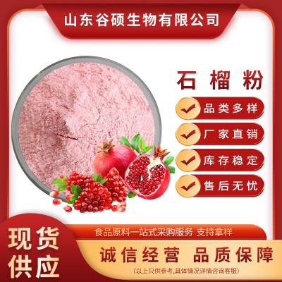 石榴粉 精细粉末 食品级 水溶性好 厂家直供 当天发货