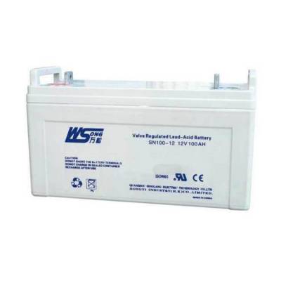WSONG万松蓄电池SN120-12密闭式固定型12V120AH直流系统电池