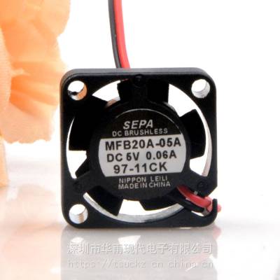 MFB20A-0*** 原装SEPA 2010 5V 0.06A 2CM 笔记本微型散热设备风扇