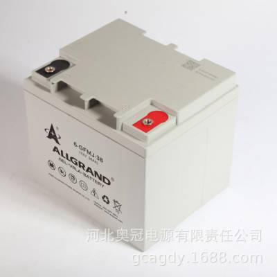 奥冠电池6-GFM-38 12V38AH水利灌溉智能垃圾箱电器设备专用电池