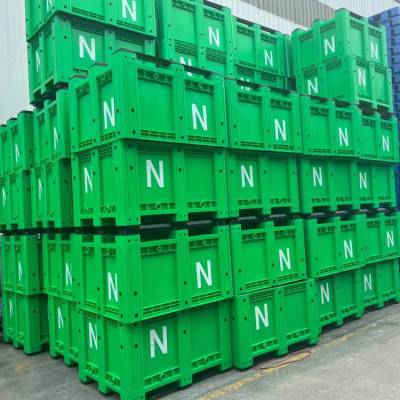 1210A折叠卡板箱可折叠塑料卡板箱箱式塑料托盘1200*1000mm