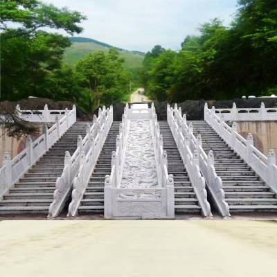 河南石栏杆 河道寺庙石材防护栏 大理石仿古石栏板石旭免费样品