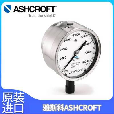 全不锈钢压力表1109环氧树脂涂层具有抗腐蚀性雅斯科Ashcroft