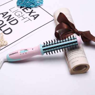 迷你调温多功能卷发梳陶瓷釉卷发器内扣刘海卷发棒直发器