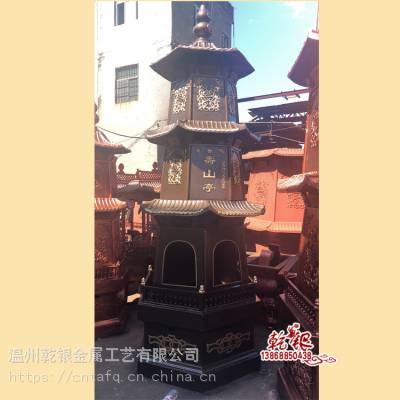 宗祠纯铜六角金钱炉_金钱炉现货