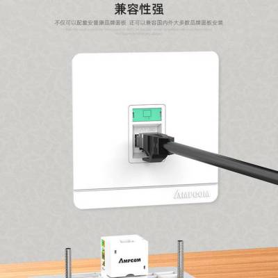 AMPCOM网络跳线 总经销AMPCOM网络模块