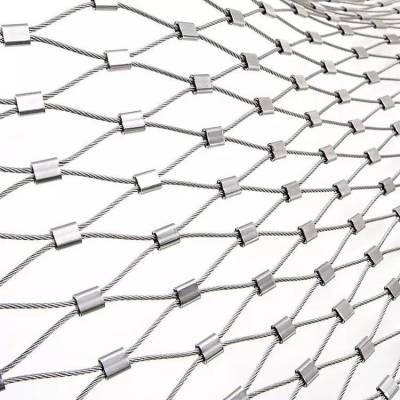 304不锈钢绳网A防止高空坠落物金属网A防止高空坠落物金属网生产商