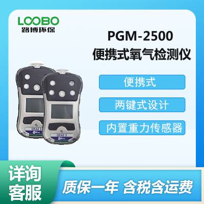 华瑞 PGM-2500型 手持式氧气测试仪 便携式泵吸 扩散式氧气检测仪