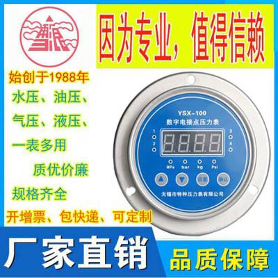 智能 数字电接点压力表系列YSX-100 量程0-16KPa