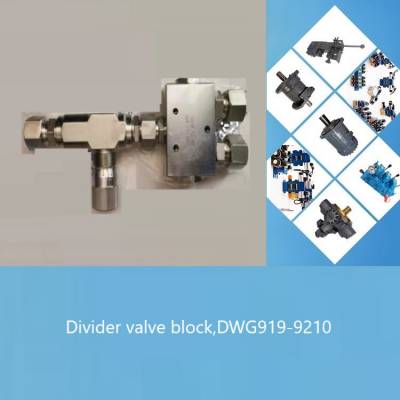 Divider valve block,DWG919-9210分流阀