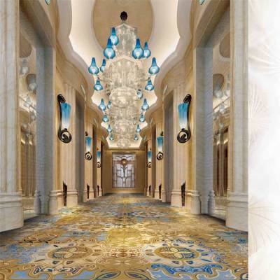 宾馆地毯台球厅酒店别墅羊毛地毯定制设计尺寸甘肃庆阳合水