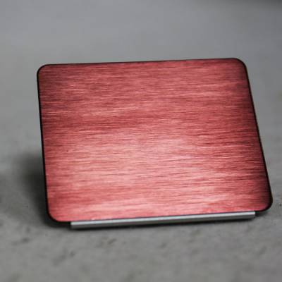 红铜色不锈钢拉丝板材 印象派金属不锈钢板深加工