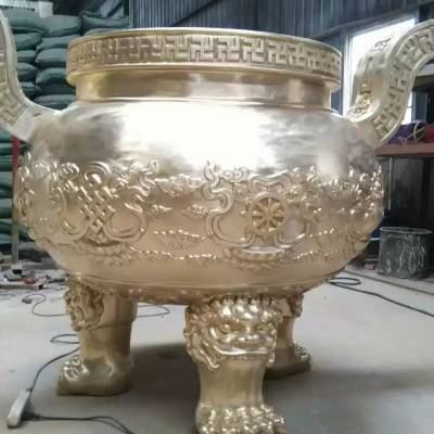 宗室祠堂圆形天地香炉 寺庙插香圆形香炉 寺庙长方形香炉 诚悦香炉厂家定制