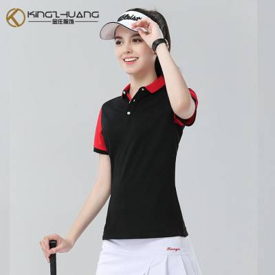 广告衫纯棉翻领短袖工衣定做 厂服夏polo衫团体活动t恤衫