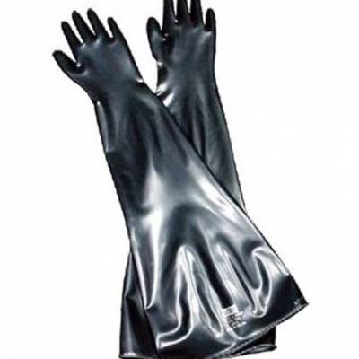 Honeywell//霍尼韦尔 8N1532K 氯丁橡胶 防化手套 防酸碱 耐渗透