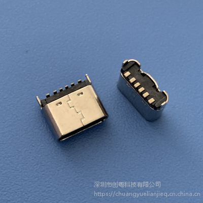 TYPE C 6PʽƬĸ USB 3.1 6P/180ֱʽ ̶Ų ׳