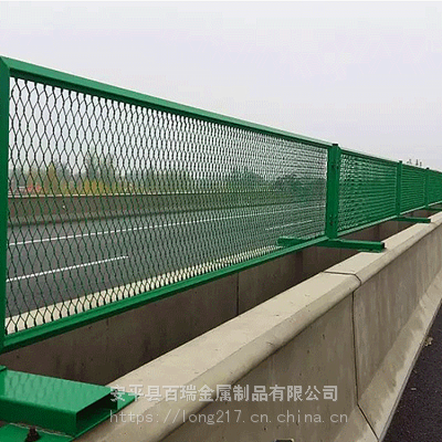 百瑞 公路防眩网 高速防眩目护栏 菱形钢板网